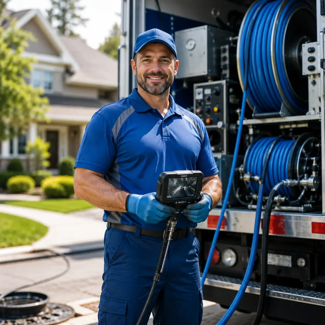Local outdoor drain cleaning specialists in Clermont, KY